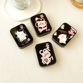 Estuche para lentes de contacto de colores Three Little Cuties